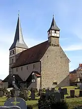 Wehrkirche in Oberstetten