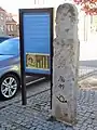 Weißenseer Viertelmeilenstein