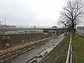 Rampen links und rechts der Weißeritz