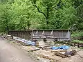 Ausgebaute Brücke im Rabenauer Grund (km&nbsp;4,411)