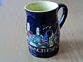 Becher des Weihnachtsdorfes