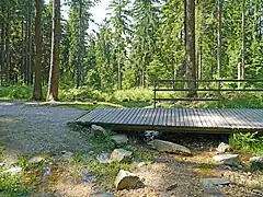 Die Weil, etwa 200&nbsp;m südlich des Kastells Kleiner Feldberg