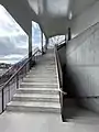Untere Treppe