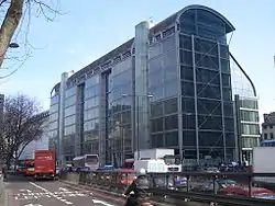 Wellcome-Trust-Gebäude in der Euston Road, London
