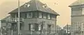 Historisches Foto von einer Hamburger Kaffeemühle in Hamburg-Bergstedt (Baujahr ca. 1930)