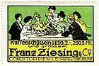 Kaffeeschüssel-Werbemarke von 1928