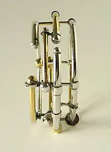 Werner Bünck, Silber-Armreifen, 1972