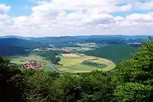 Werraschleife bei Lindewerra