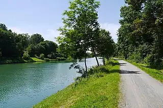 Wesel-Datteln-Kanal bei Schermbeck