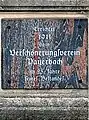 Am Schluss mehrerer Silben langes ſ (Wetterhäuschen im Park in Payerbach)