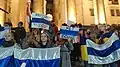 Anti-Kriegs-Demonstration in Tiflis, Georgien am 2.&nbsp;März 2022