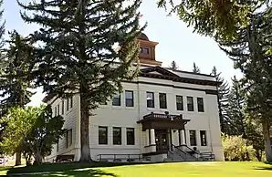 White Pine County Courthouse in Ely, gelistet im NRHP Nr. 86001958