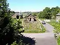 Reste der alten Bahnstation
