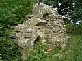 Fragment des Hauptgebäudes von Whorlton Castle