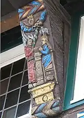 Knagge an der Langen Straße in Rheda-Wiedenbrück