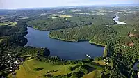 Wiehltalsperre, Luftaufnahme 2020