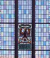 Fenster aus den 1950er-Jahren im Albertinischen Chor mit Tiroler Adler
