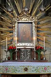 Altar von Maria Pötsch unter dem Öchsl-Baldachin