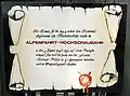 Tafel an der Hochschaubahn, Prater-Parzelle 113