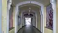 Schulhofpassage, Eingang
