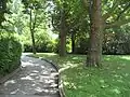 Gehweg im Innenhof