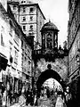 Die Hohe Brücke mit Kapelle, vor 1857
