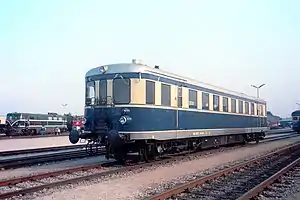 Der VT 44 war 1938 der erste österreichische Dieseltriebwagen mit hydraulischer Kraftübertragung.