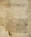 Blatt&nbsp;446&nbsp;verso: durchscheinende Tinte (schwer lesbar)