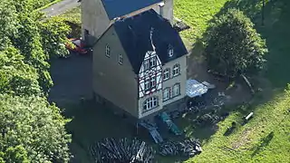 Forsthaus Rotherhof, Luftaufnahme (2015)
