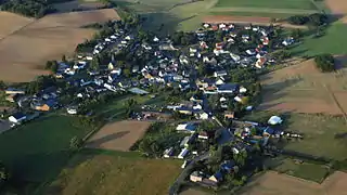 Wierschem, Luftaufnahme (2015)