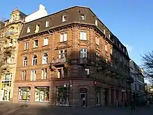 ehemaliges Hotel St. Petersburg am Dernschen Gelände