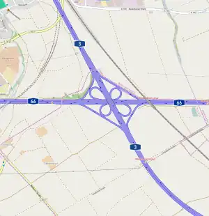 Übersichtskarte Wiesbadener Kreuz