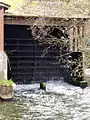 Wiesenmühle (Fulda) (größtes noch in Betrieb befindliches Mühlrad Europas ⌀ 6,92 m)
