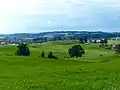 Blick auf den Endmoränenwall