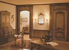 Dielen-Innenausbau und Einzelmöbel Aachen-Lütticher Barock, ab 1975