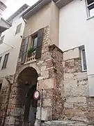Nebentor in der Via Farina