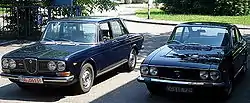 Lancia 2000 i. e. Berlina und Lancia 2000 HF Coupé