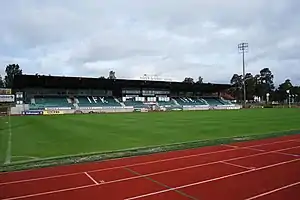 Die Wiklöf Holding Arena im August 2017