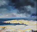 ohne Titel, Gemälde, Öl auf Leinwand, 79 × 69 cm, 2. Hälfte 1990er Jahre