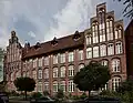 Westseite des Altbaus