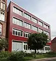 Neubau von der Schillerstraße aus gesehen
