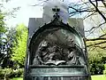 Grabstein der Pianistin und Musikpädagogin Wilhelmine Marstrand auf dem Ohlsdorfer Friedhof in Hamburg