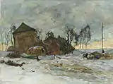 Willem de Zwart (1872/1931): Winterlandschaft, Rijksmuseum.
