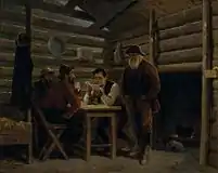 Miners Playing Cards, 1882