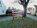 Begrüßung am Ortseingang