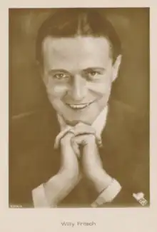 Restaurierte Version einer Ross Karte von Willi Fritsch