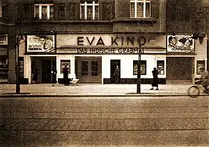 Eva im Jahre 1938: Filmankündigung: Das indische Grabmal