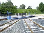 Drehscheibe für Schienenfahrzeuge