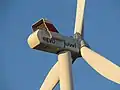 Nahaufnahme der Gondel einer Vestas V112-3.0MW