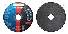 Trennscheibe für Metall, ⌀&nbsp;125&nbsp;mm, für M14 Anschluss